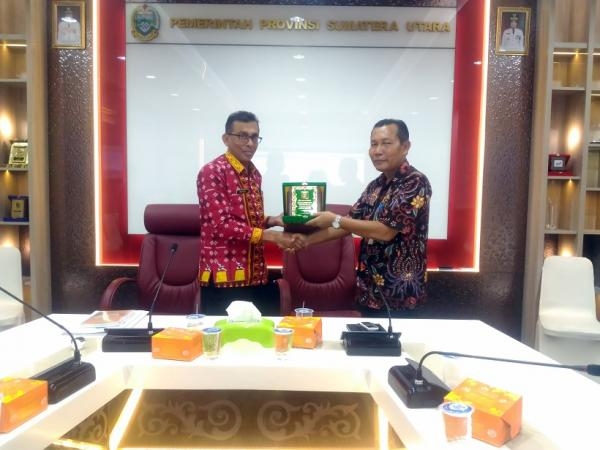 Kadis Kominfo Langkat Kunjungi Sumut Smart Province